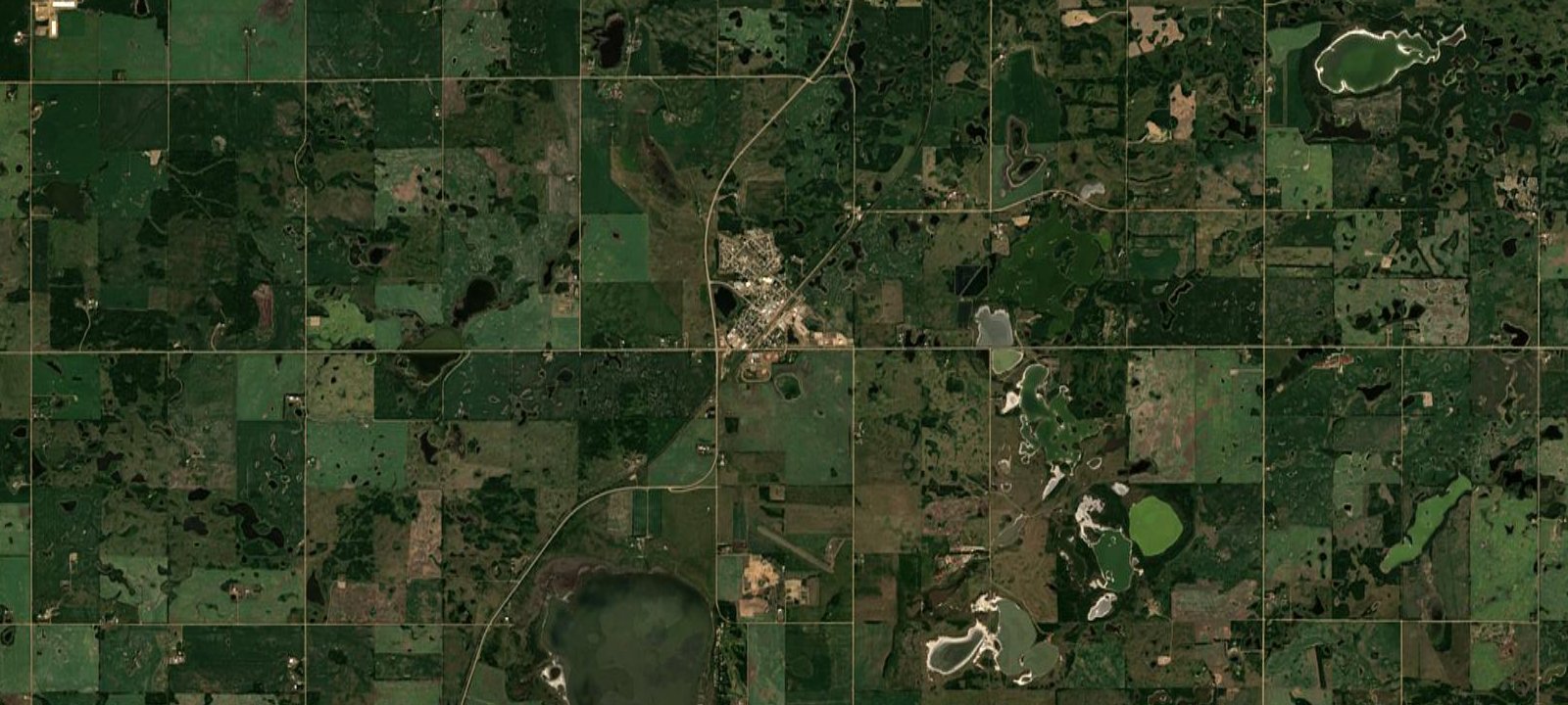 Map of Bashaw Campground