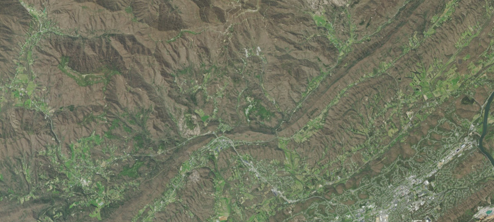Map of Windrock Park Campground