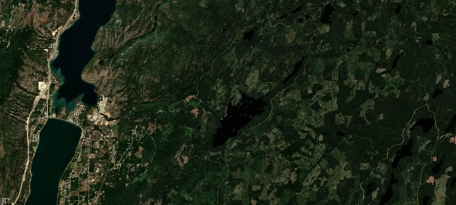 Map of Oyama Lake Recreation Site