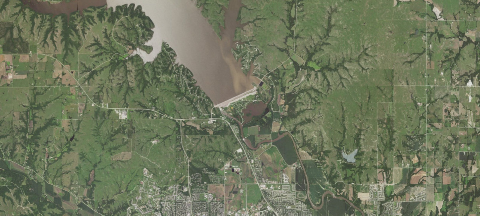Map of River Pond Campground — Tuttle Creek State Park