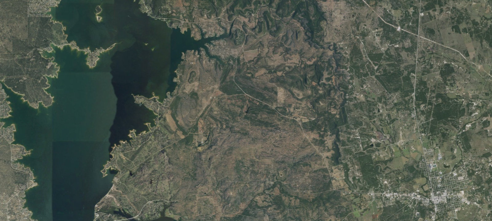 Map of Reveille Peak Ranch