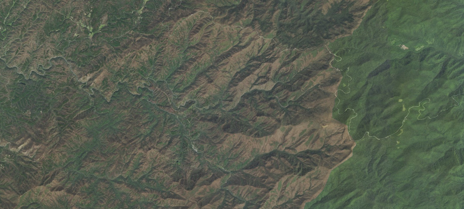 Map of Donley Cabin