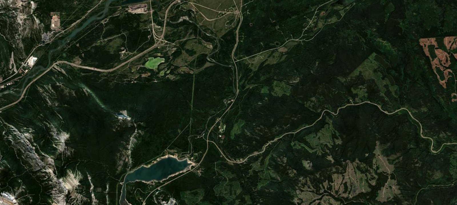 Map of Canoe Meadows Group Campground