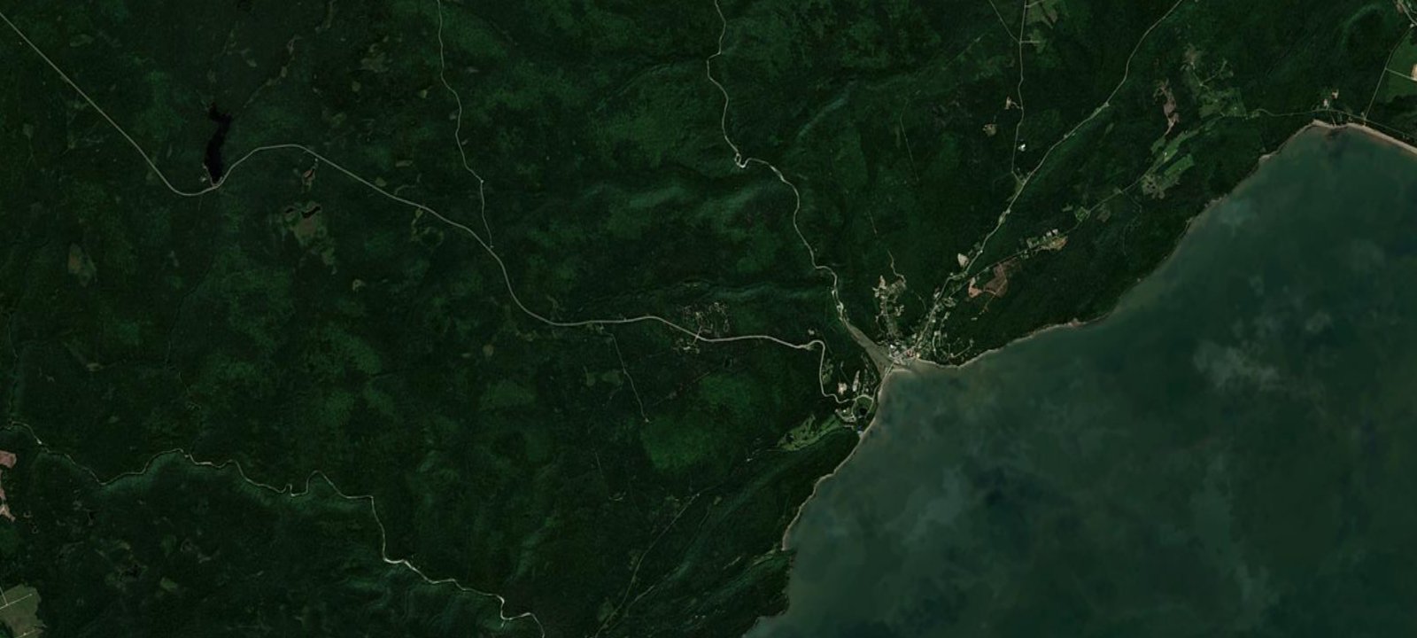 Map of Chignecto Campground