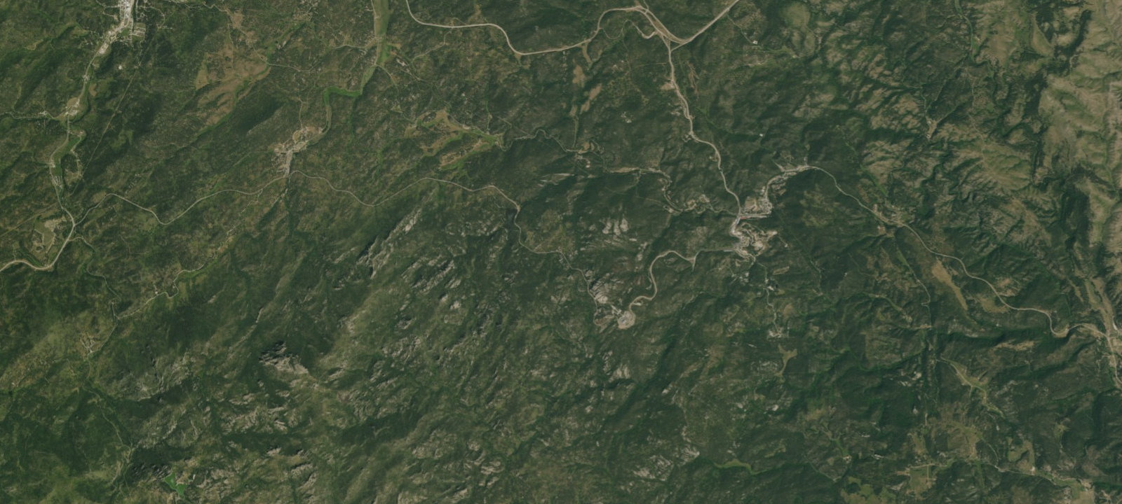 Map of Wrinkled Rock