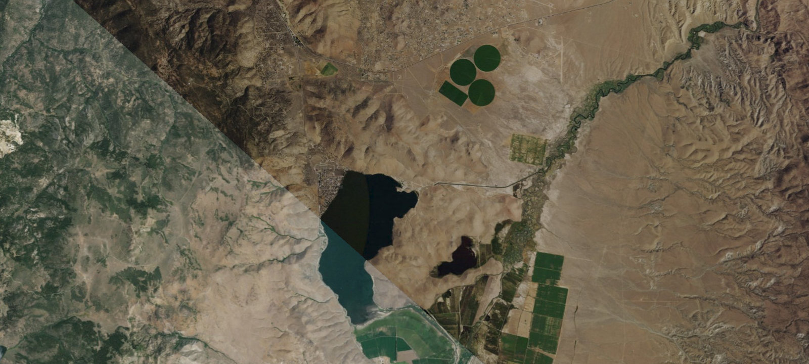 Map of Topaz Lake Park