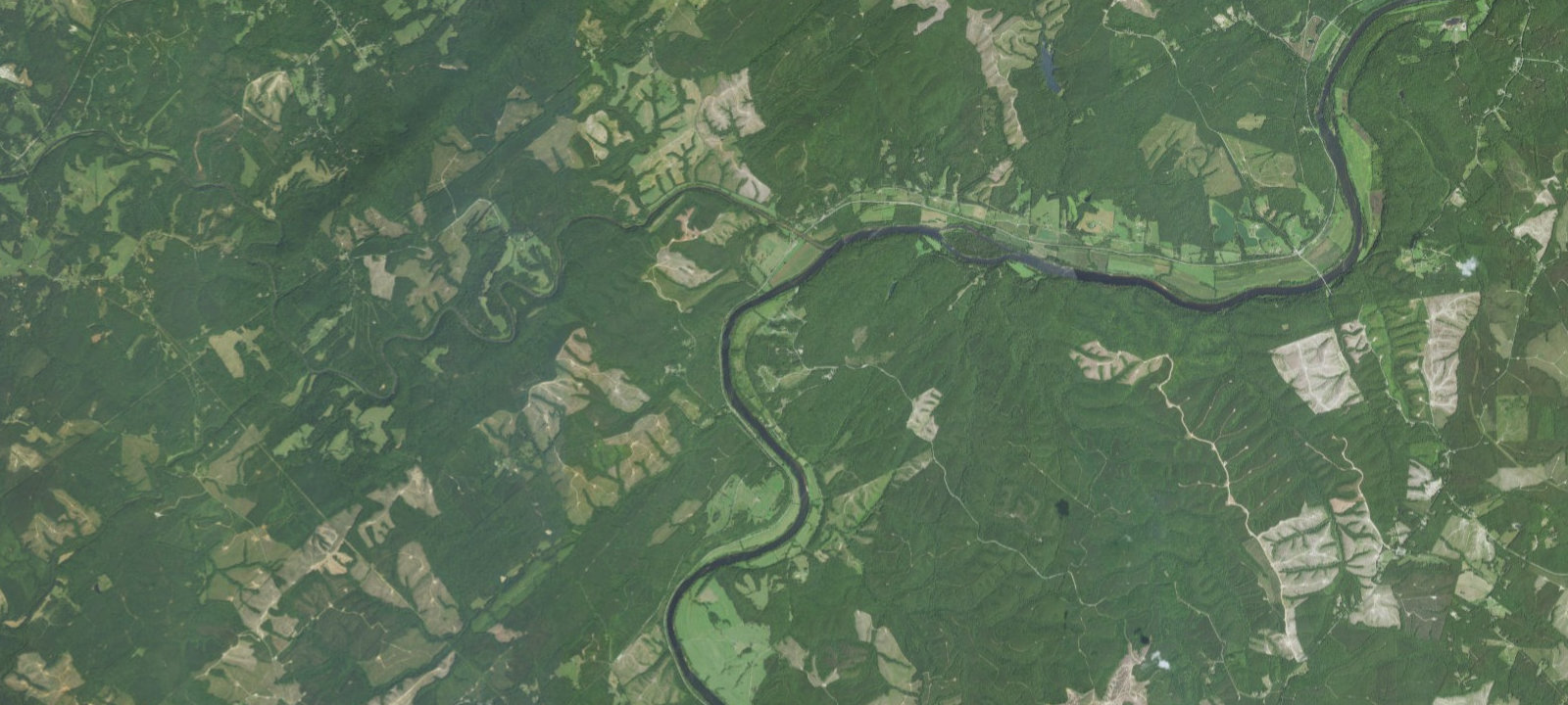 Map of Red Oak Campground