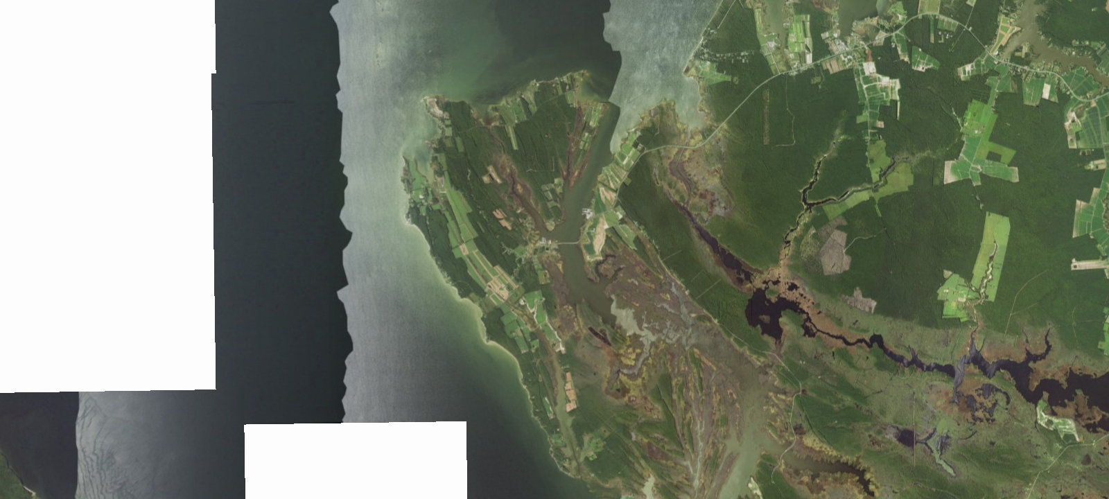 Map of Tideland Park Campgrounds