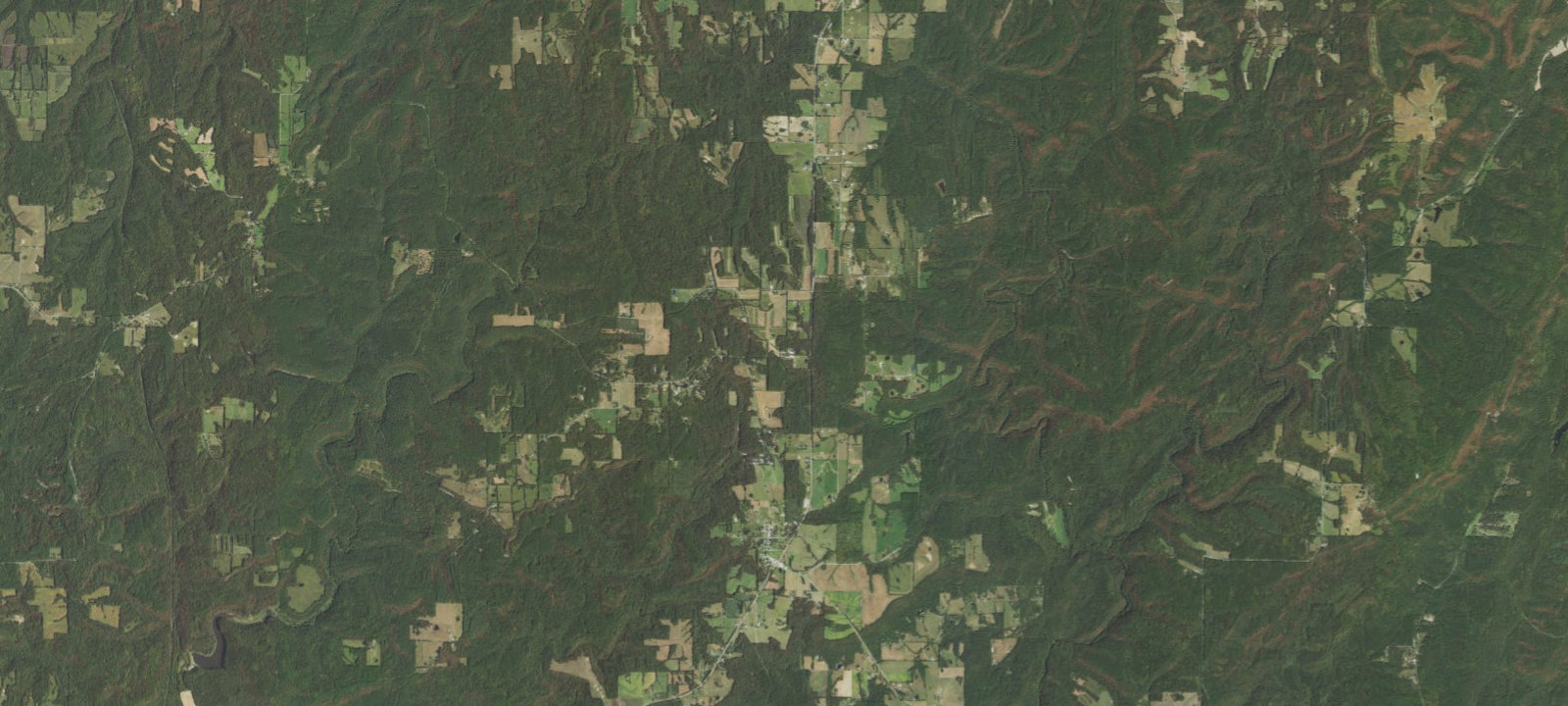 Map of Bear Branch Horse Campground