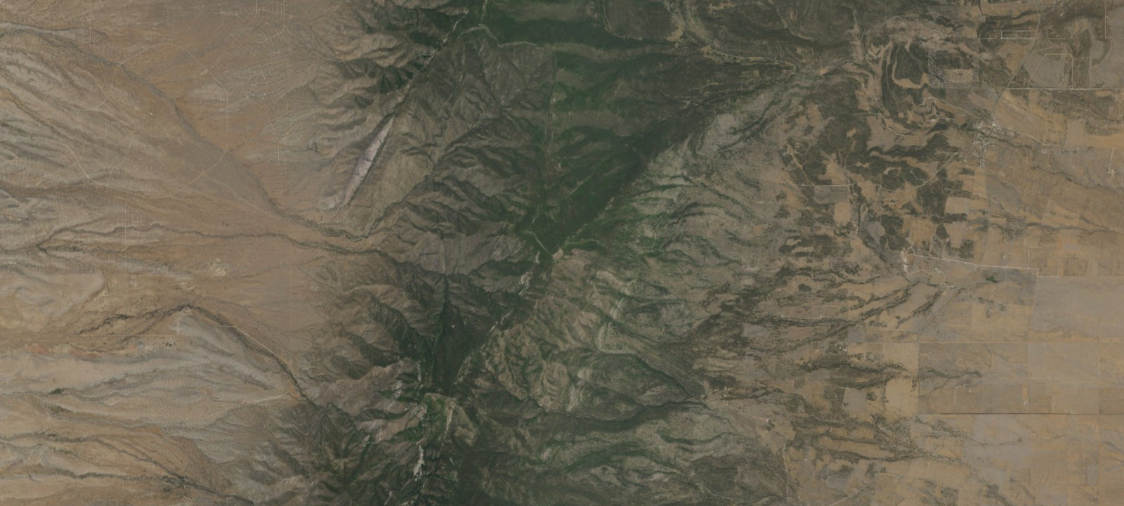 Map of Capilla Peak Campground