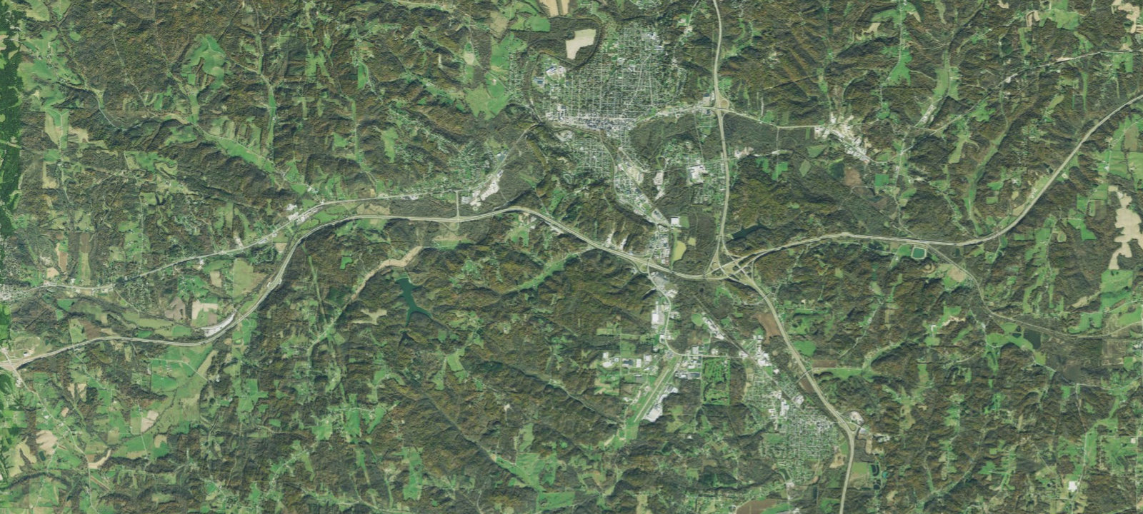 Map of Spring Valley Campground
