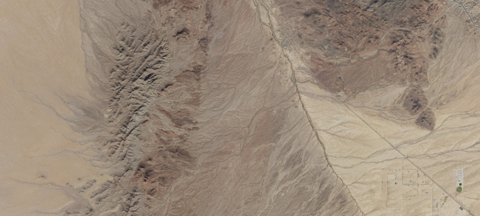 Map of Bouse - Plomosa Rd