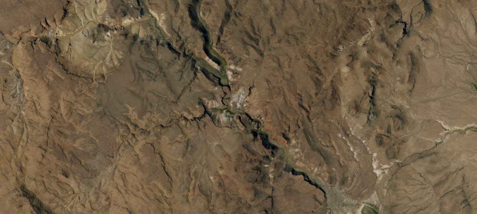 Map of Mahogany Canyon Campsite