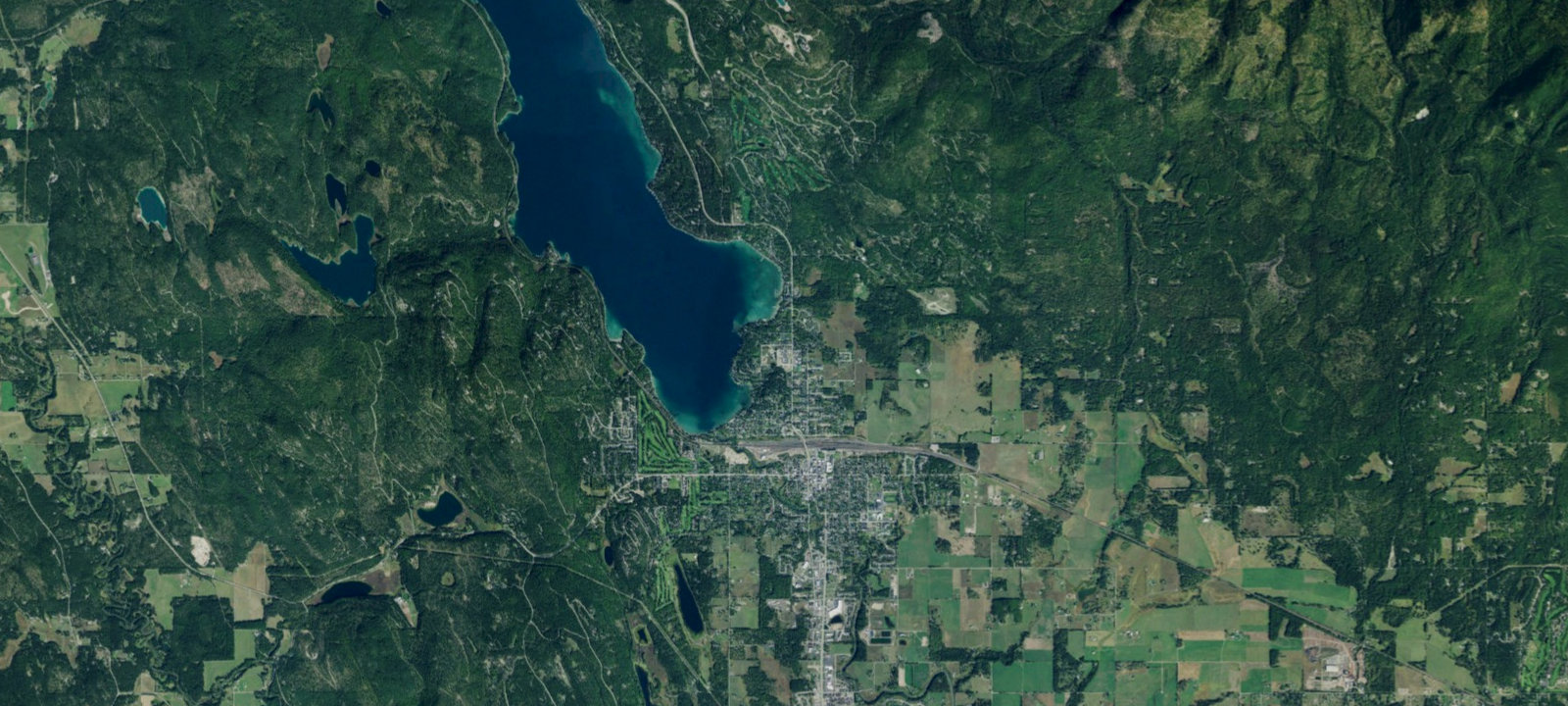 Map of Big Mountain Trailer Park