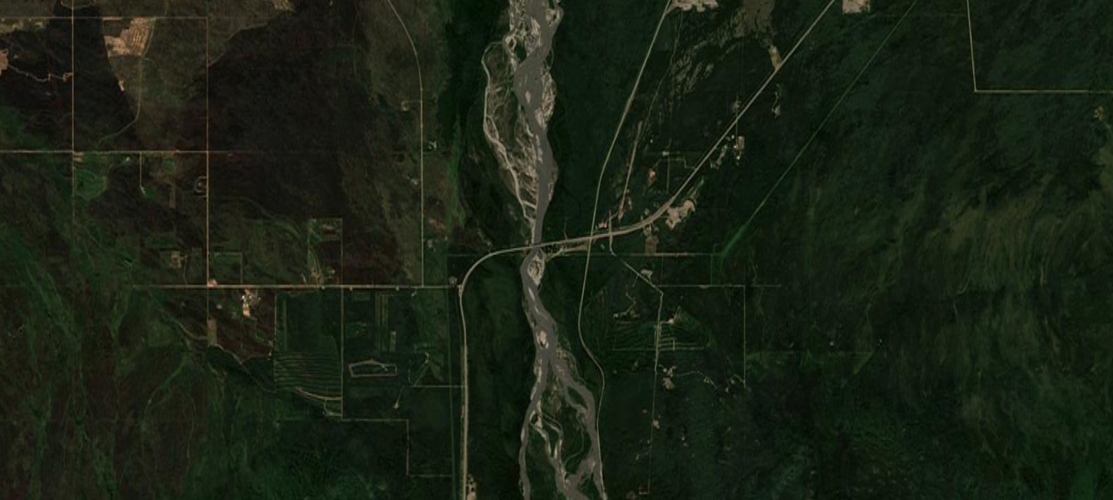 Map of Tatlanika Campground