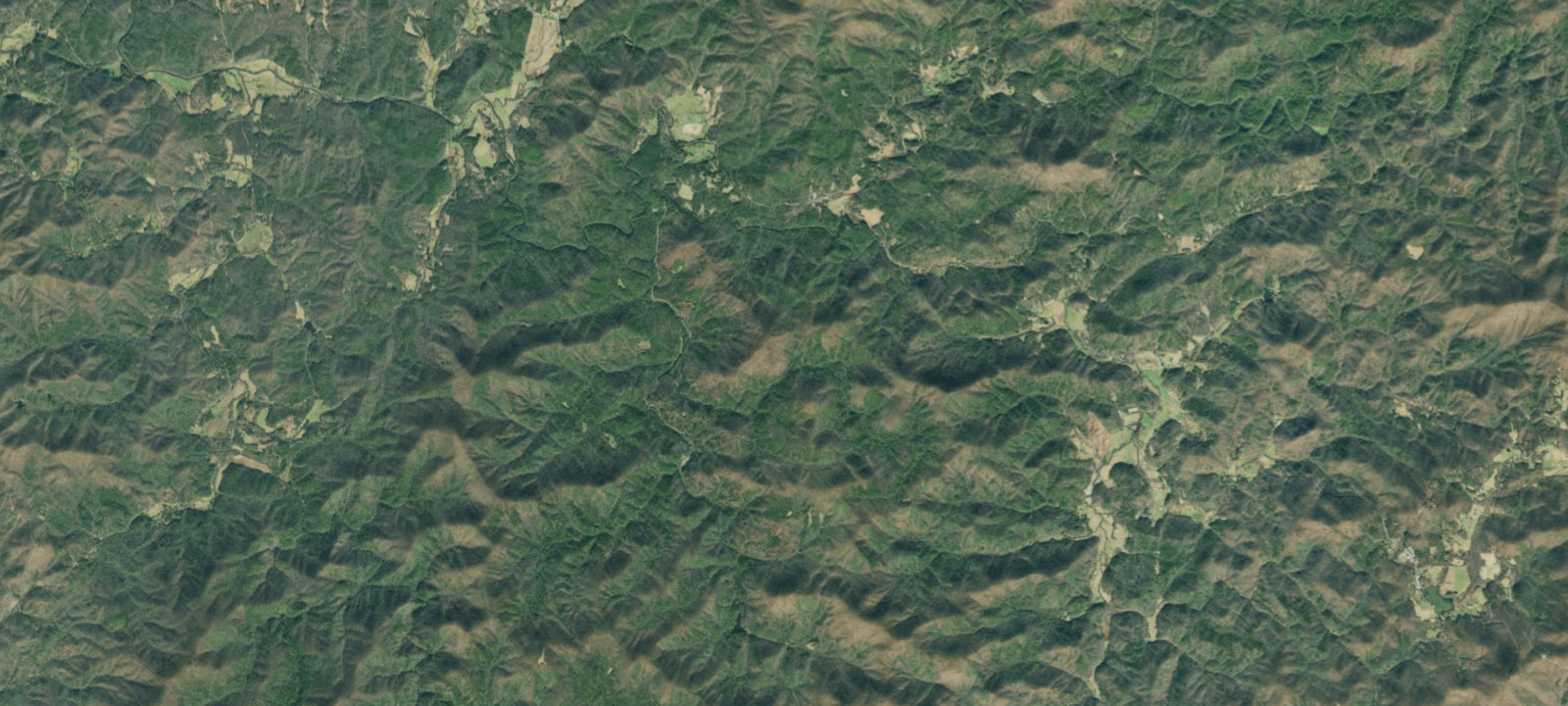 Map of Rock Creek Dispersed Area