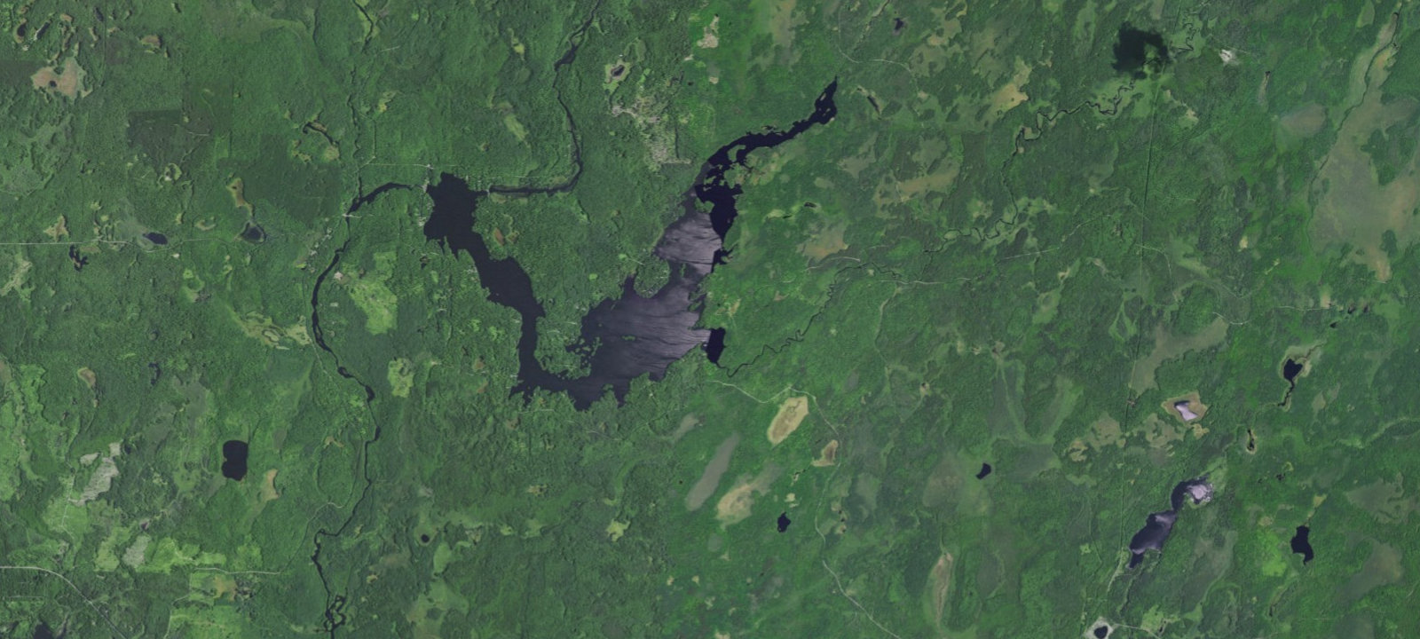 Map of Moose Lake