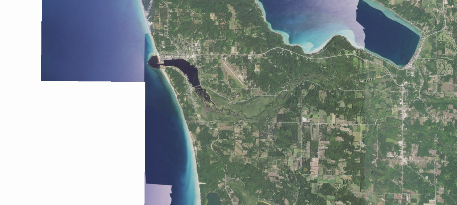 Map of Betsie River Campsite