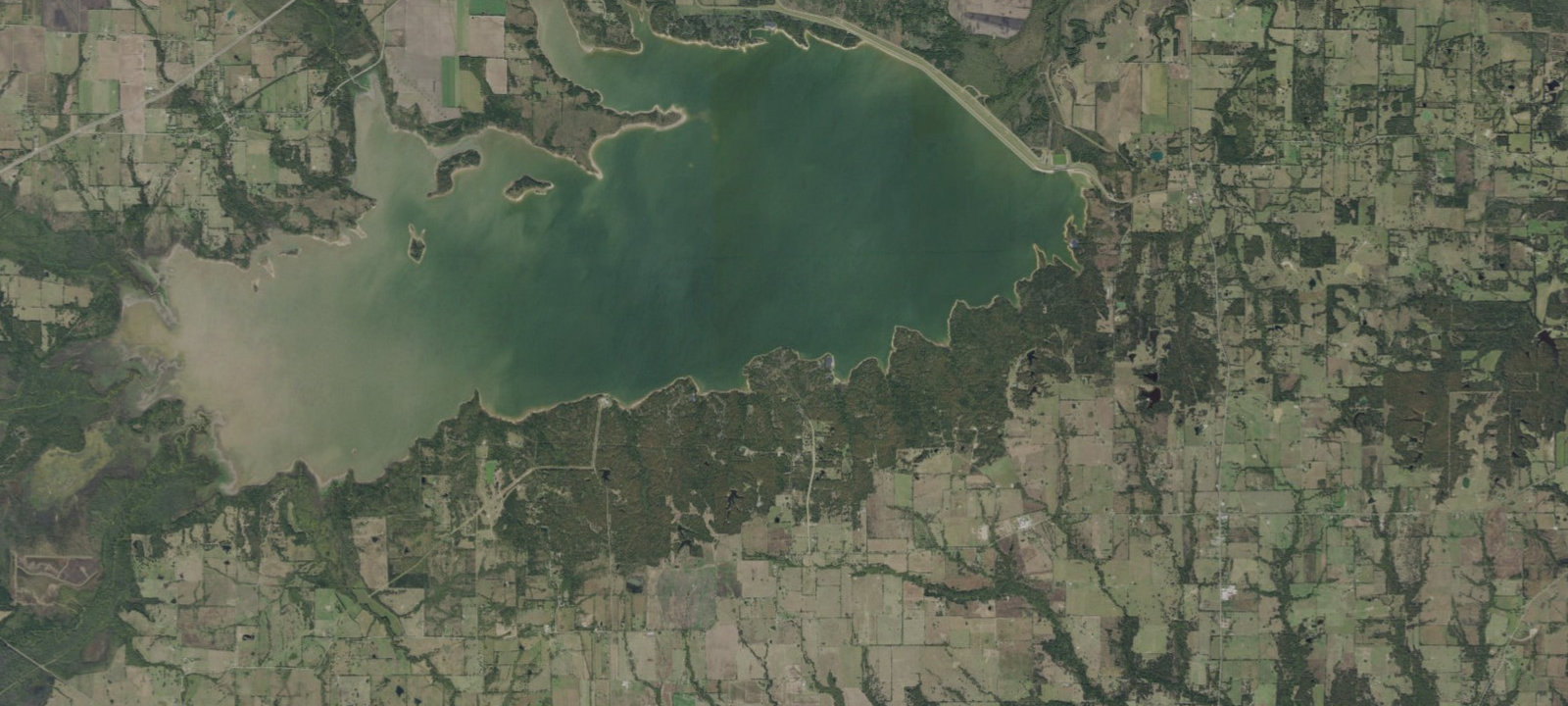 Map of Pecan Ridge Cabin Area
