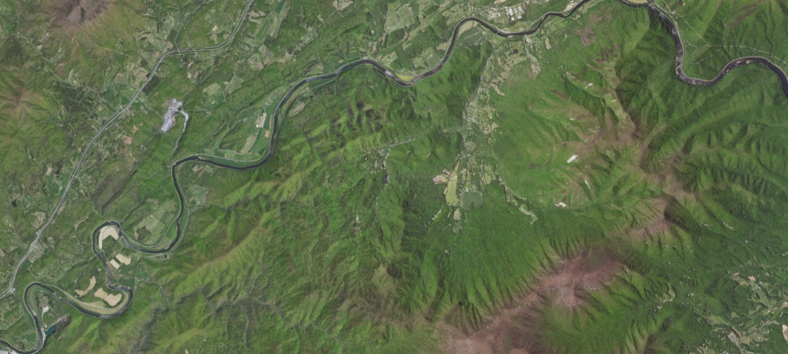 Map of Cave Mountain Lake Family Camp