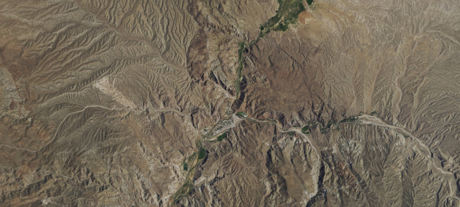 Map of Agua Caliente Mobile Home and RV Park