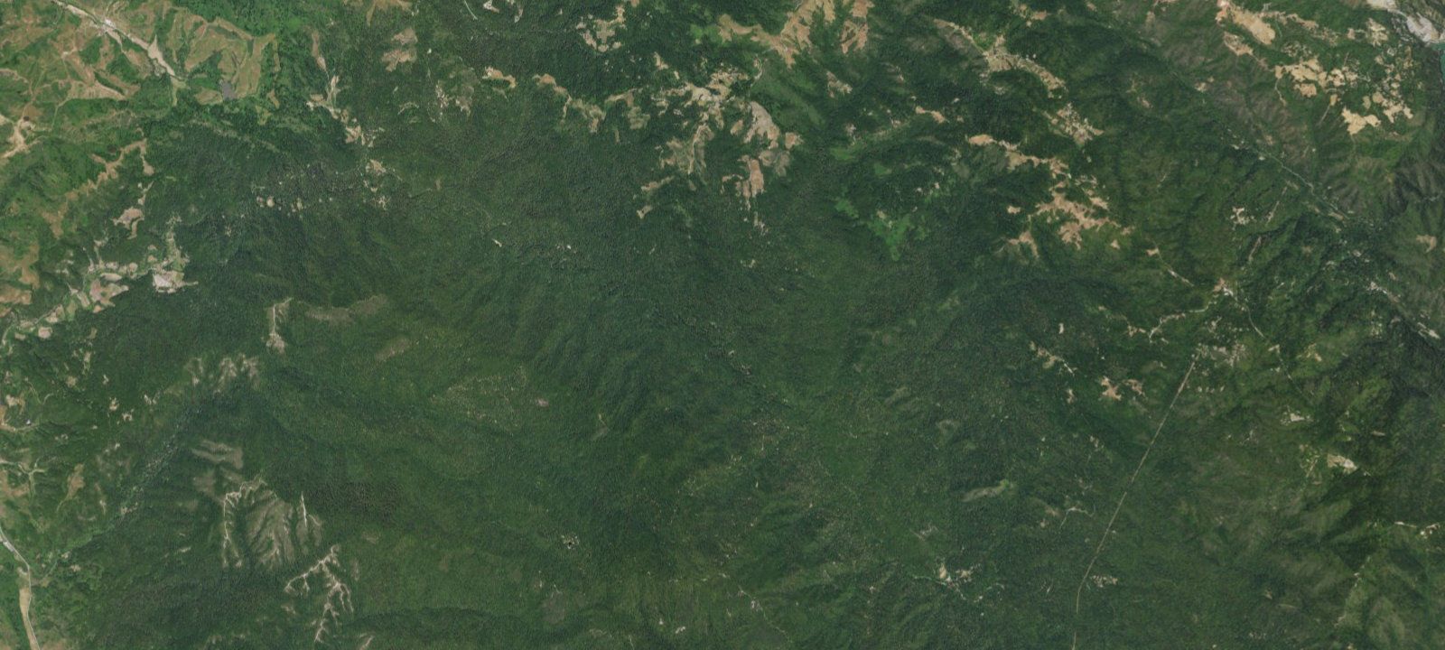 Map of Hike and Bike Campsites