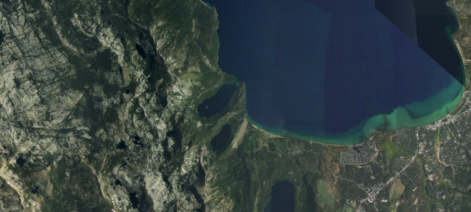 Map of Upper Eagle Point Campground