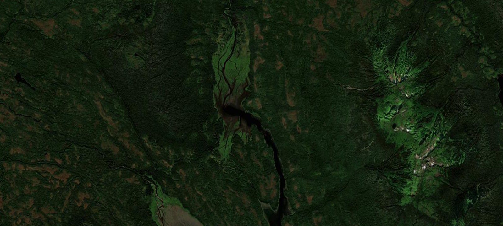 Map of Salt Chuck East Cabin
