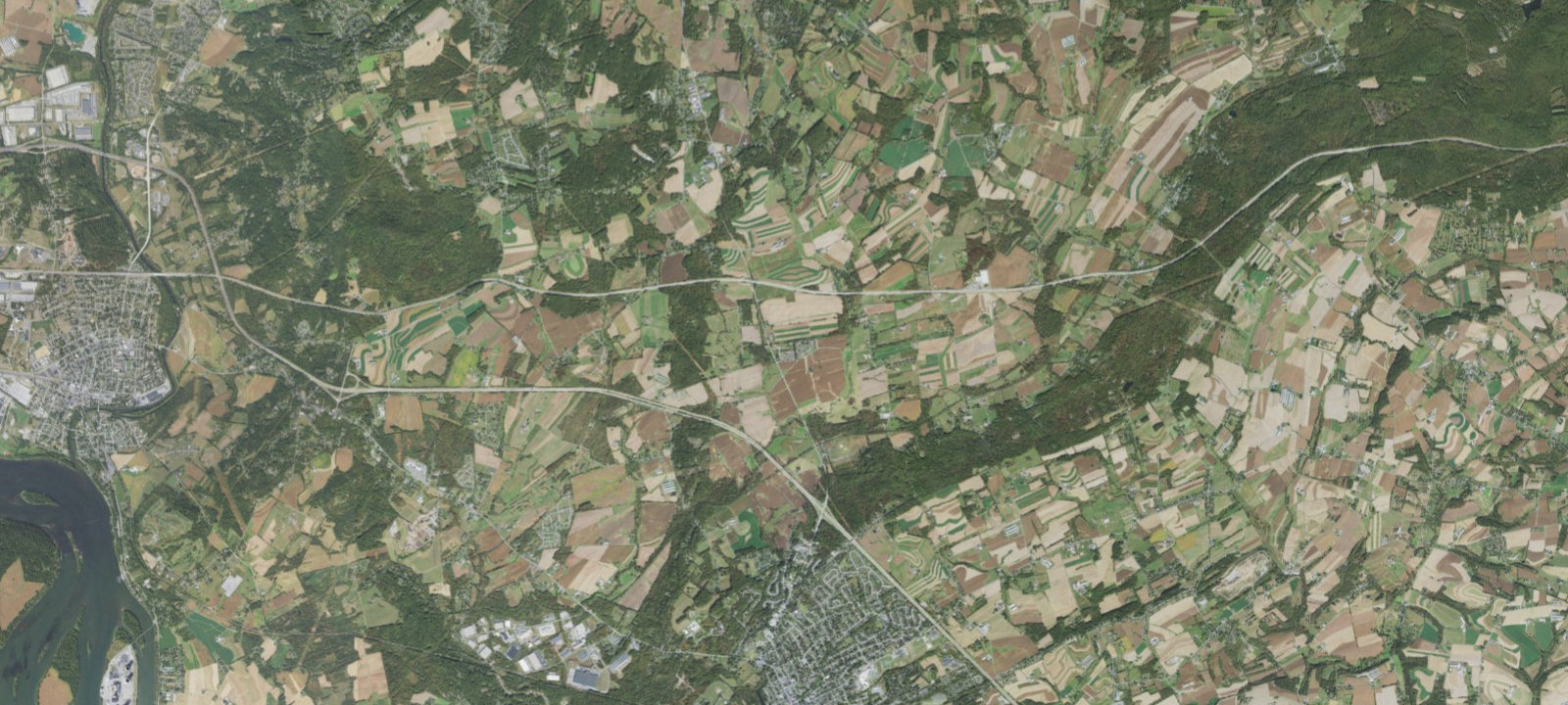 Map of Hershey Road Campground