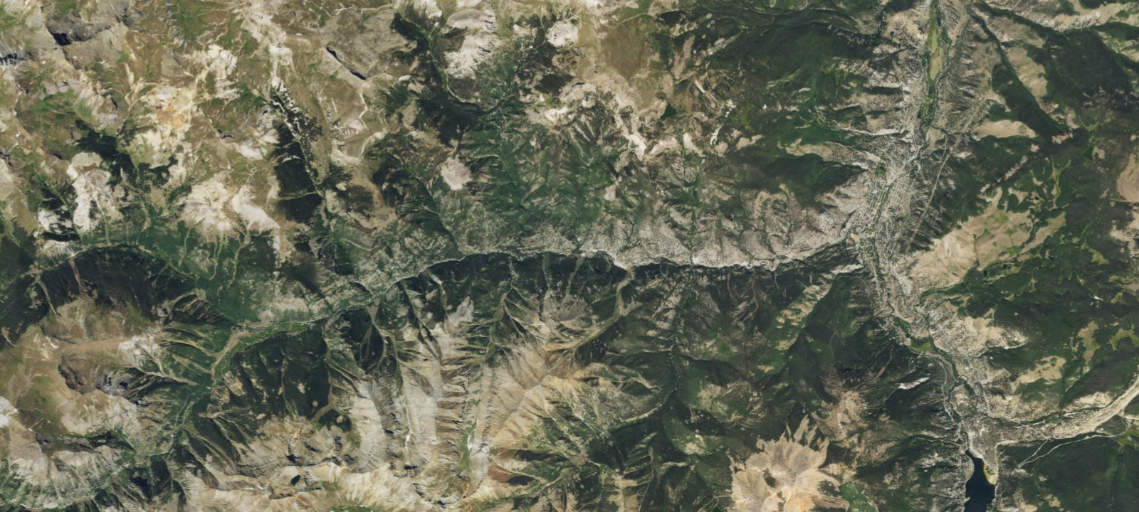 Map of Henson Creek Dispersed Campsite 3