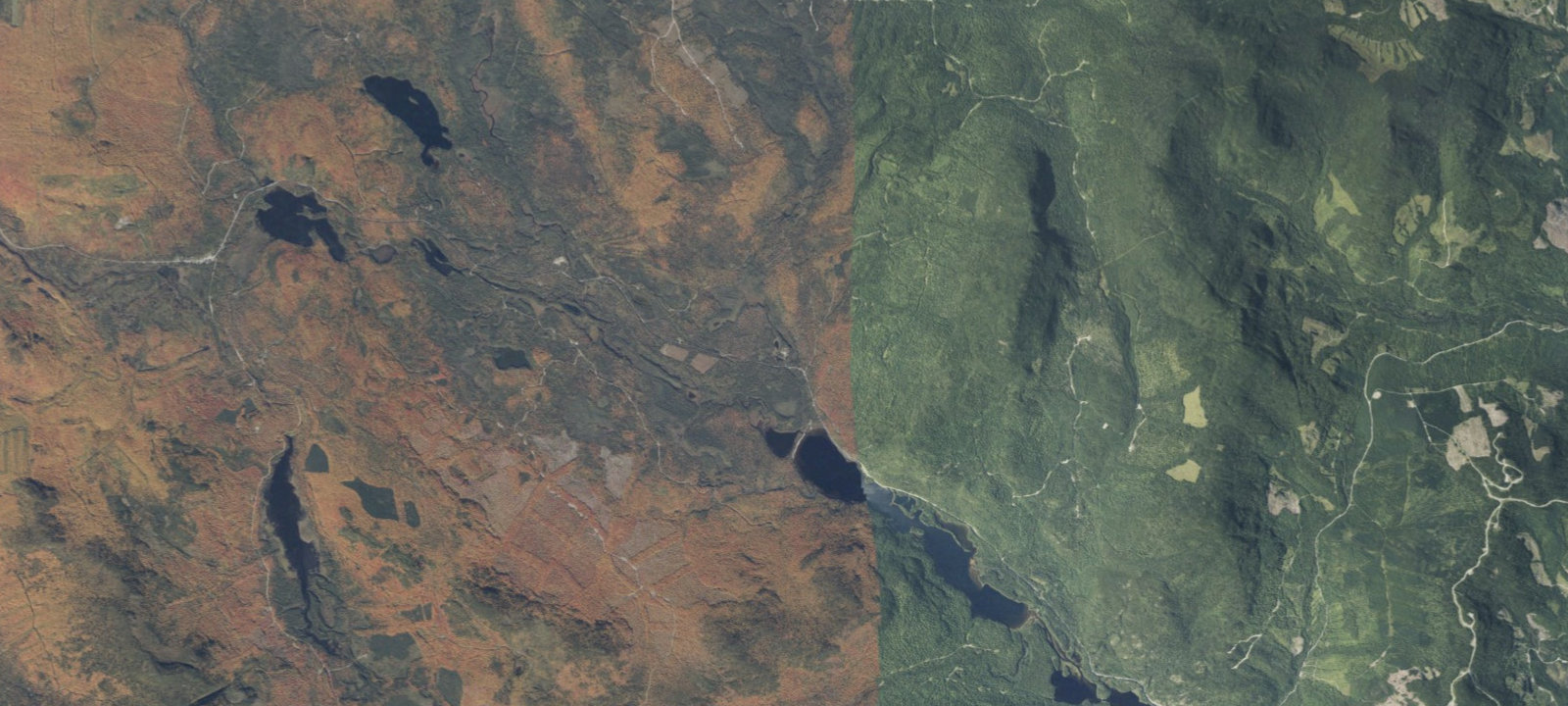 Map of Bear Brook Permit Site