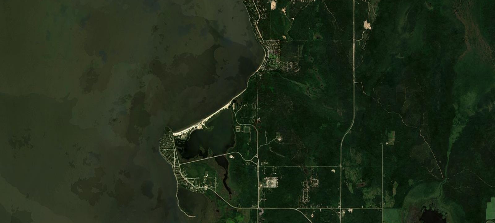Map of Grand Beach Campground