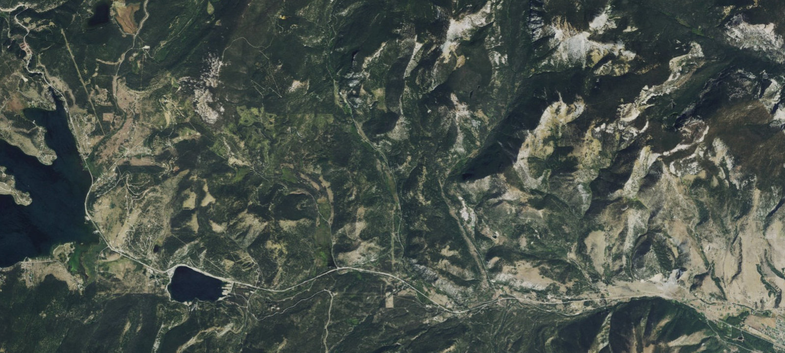 Map of Warm Springs Campground