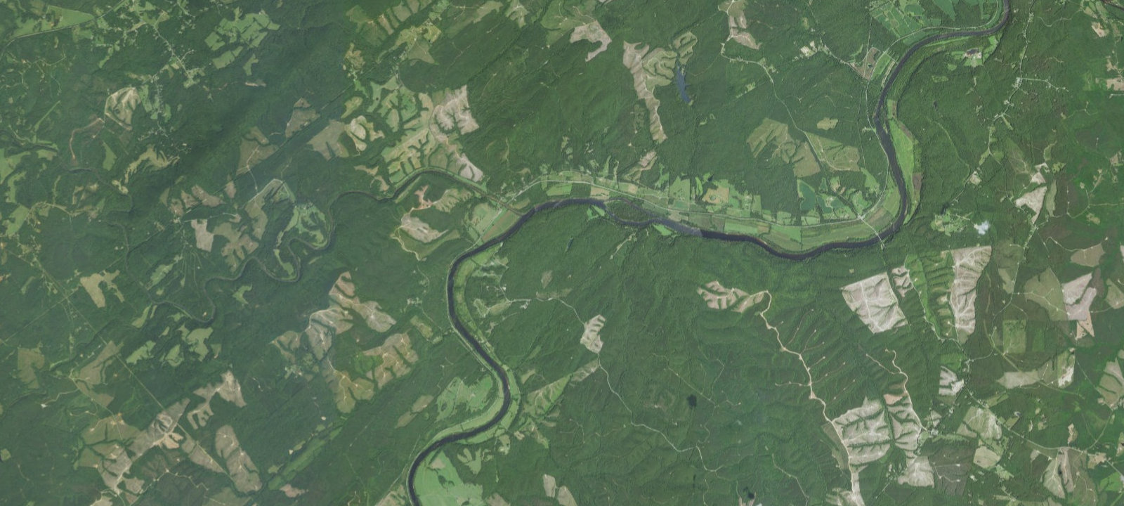 Map of Branch Pond
