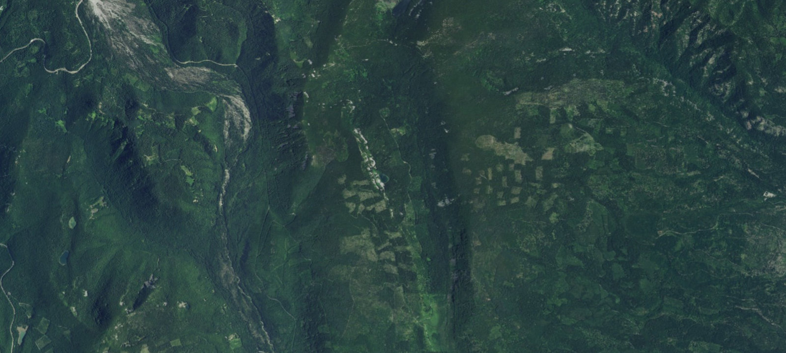 Map of Boulder Lake