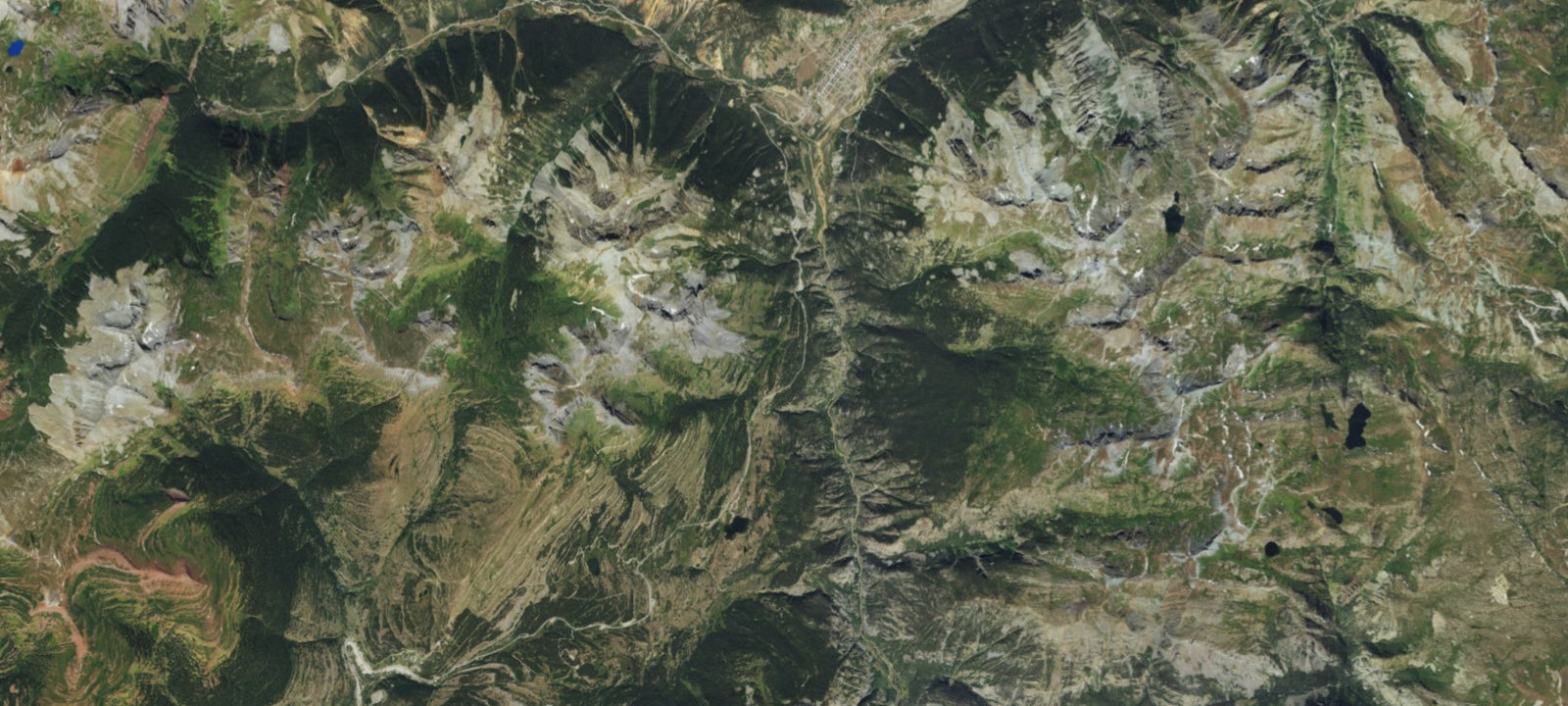Map of Molas Pass Dispersed Campsite 18