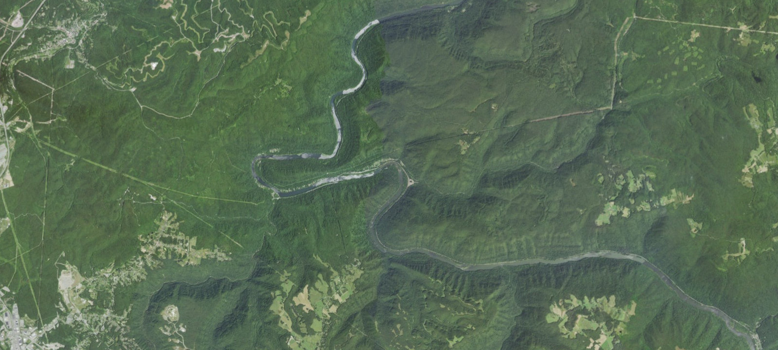 Map of Grandview Sandbar Campsite