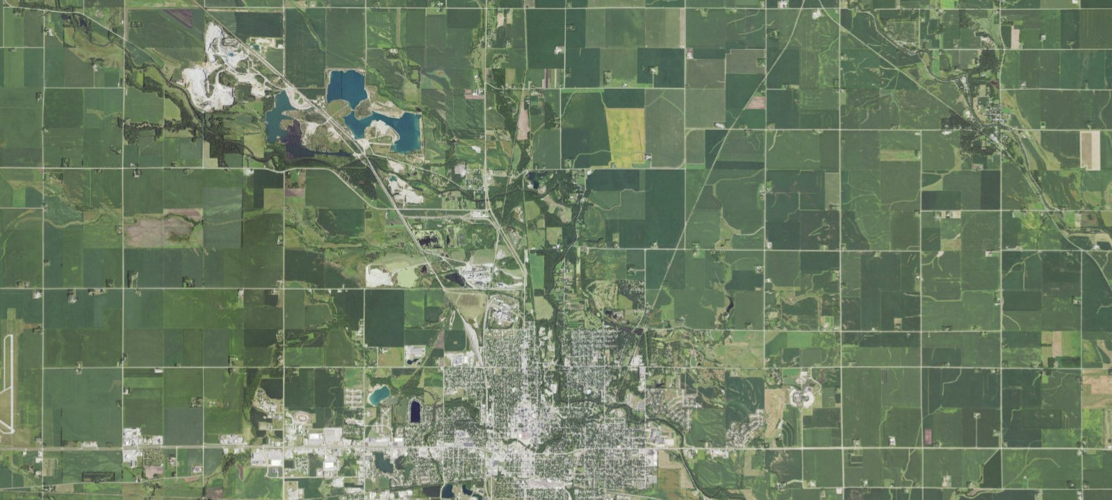 Map of Lime Creek Nature Center & Conservation Area