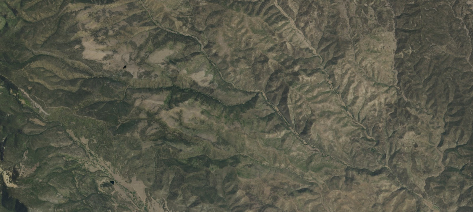 Map of Dean Cutoff Camp