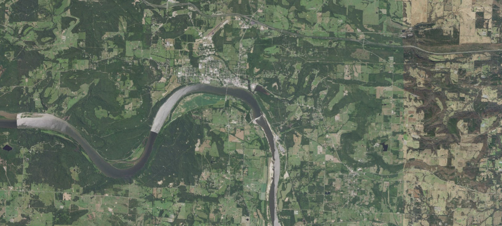 Map of Aux Arc