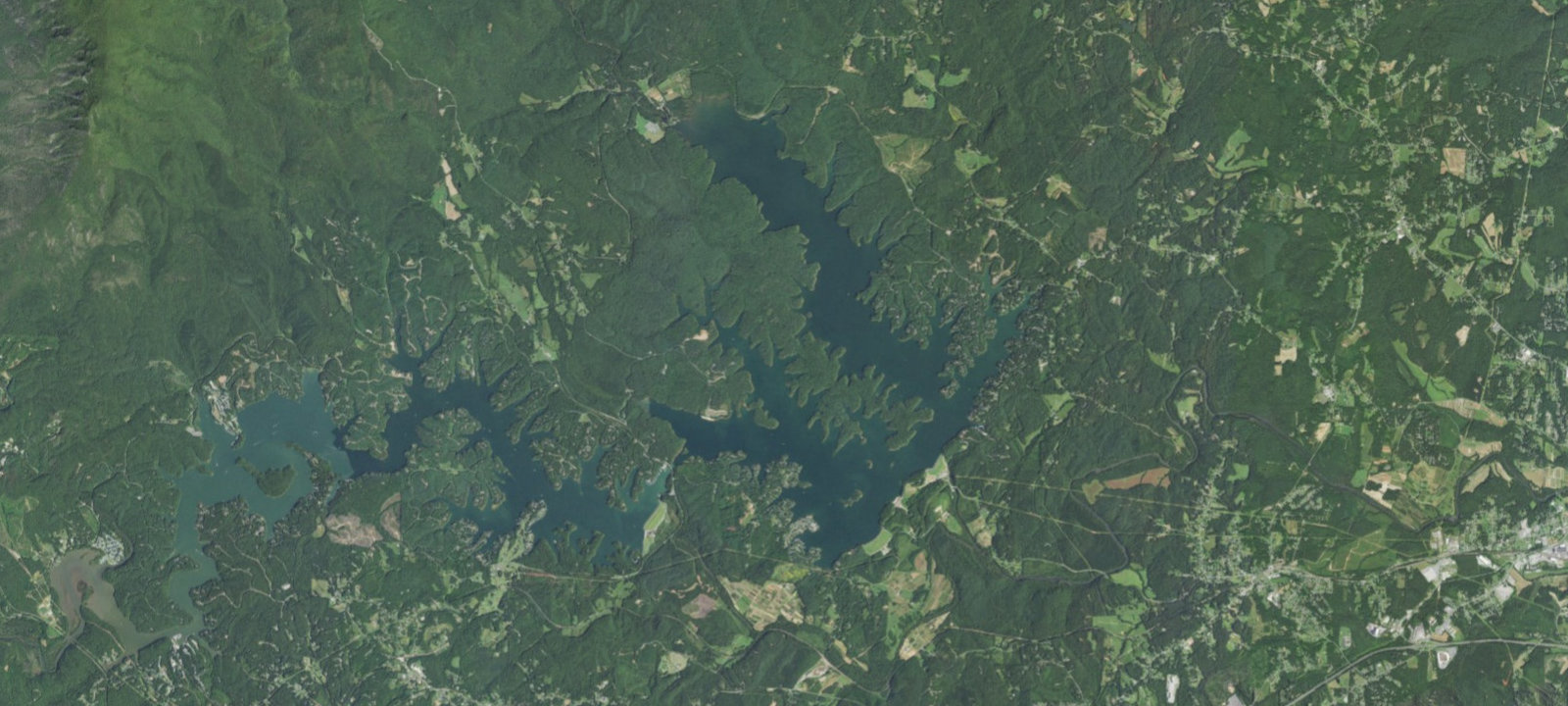 Map of Long Arm Boat-In Campground