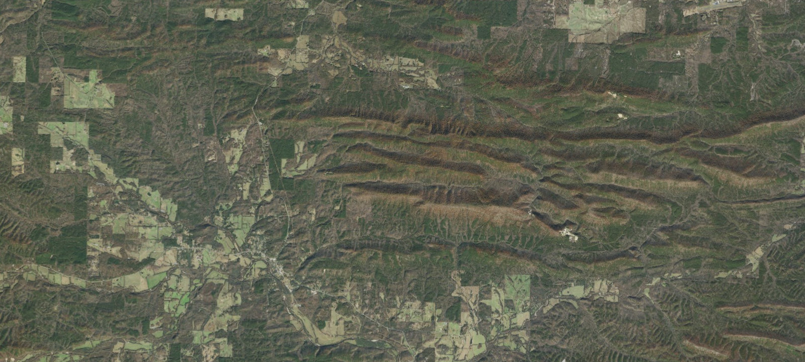 Map of Crystal Campground