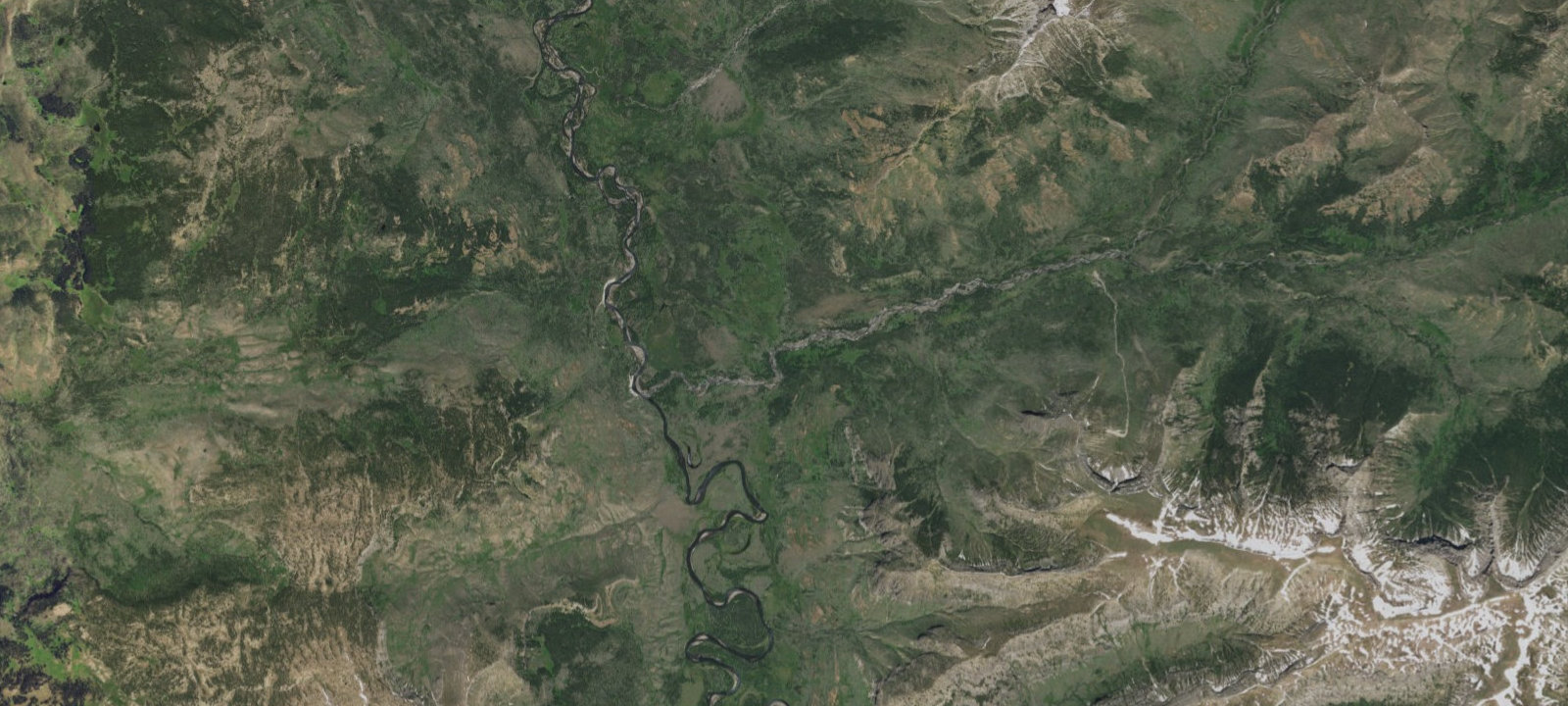 Map of Mountain Creek Ford