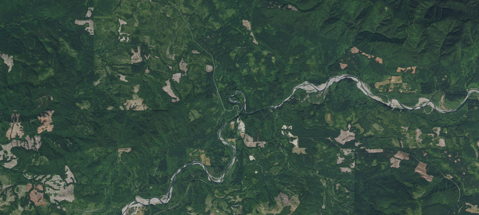 Map of Hoh Oxbow Campground