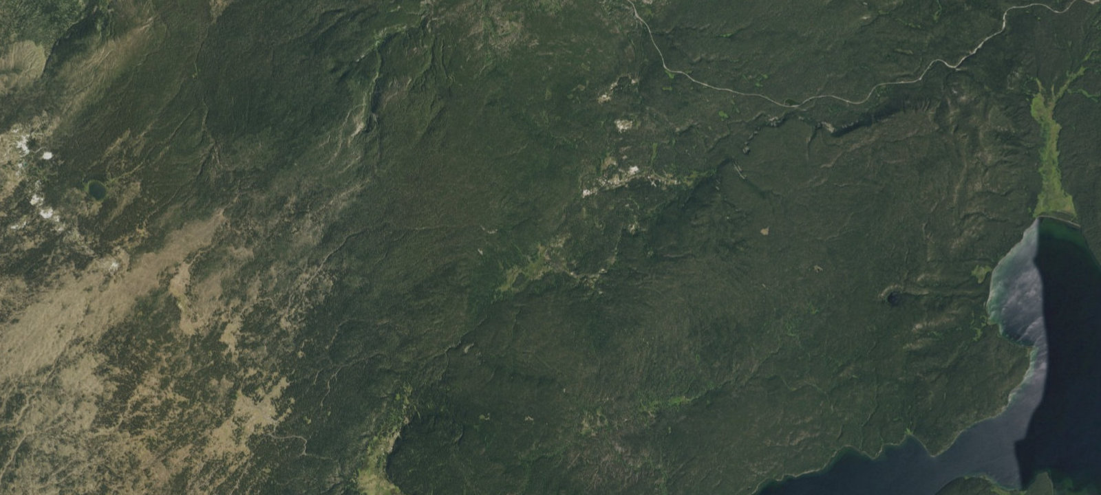 Map of Firehole Springs