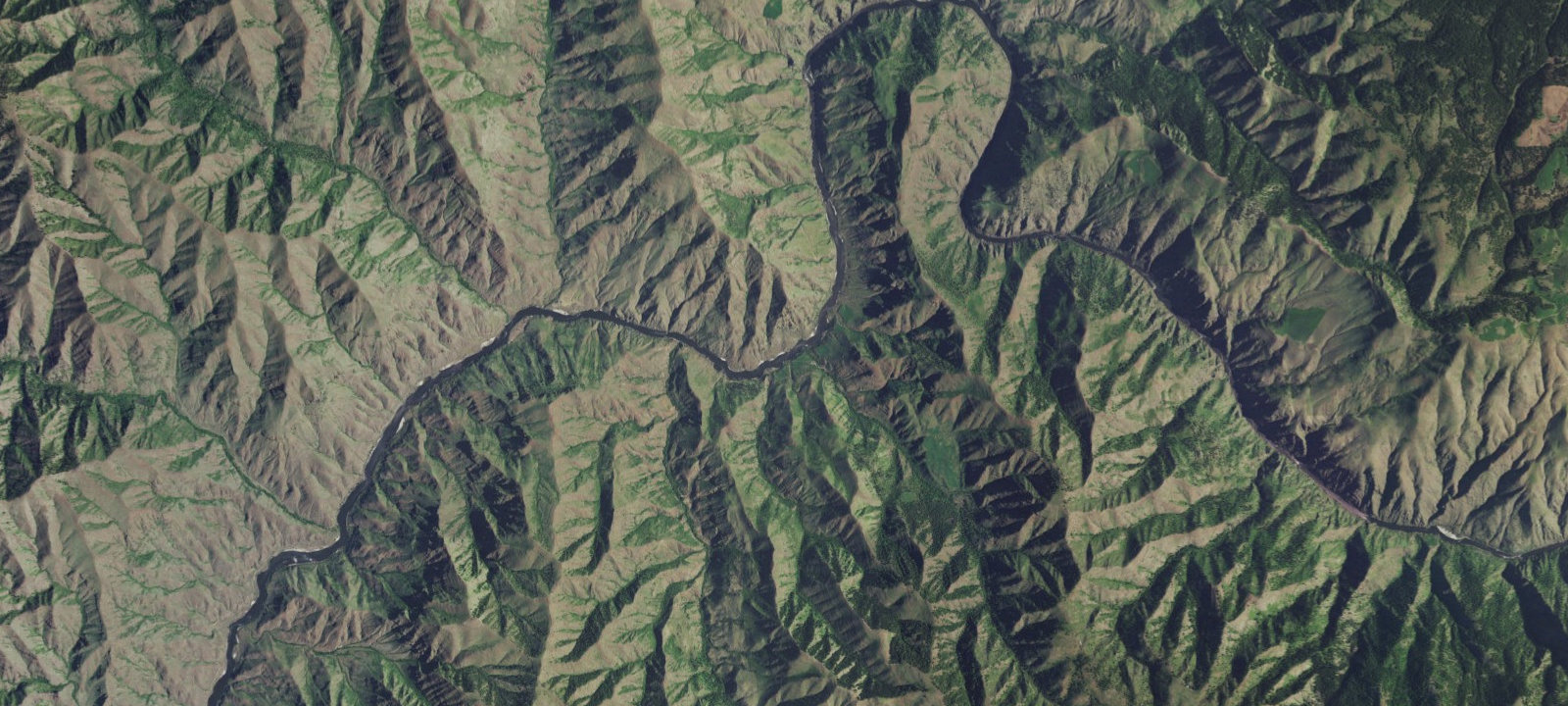 Map of Upper Billy Creek Campsite