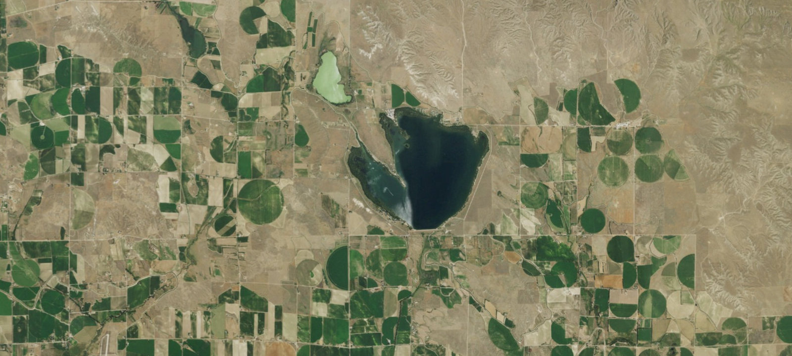 Map of Lakeview Point Campground - Lake Minatare SRA