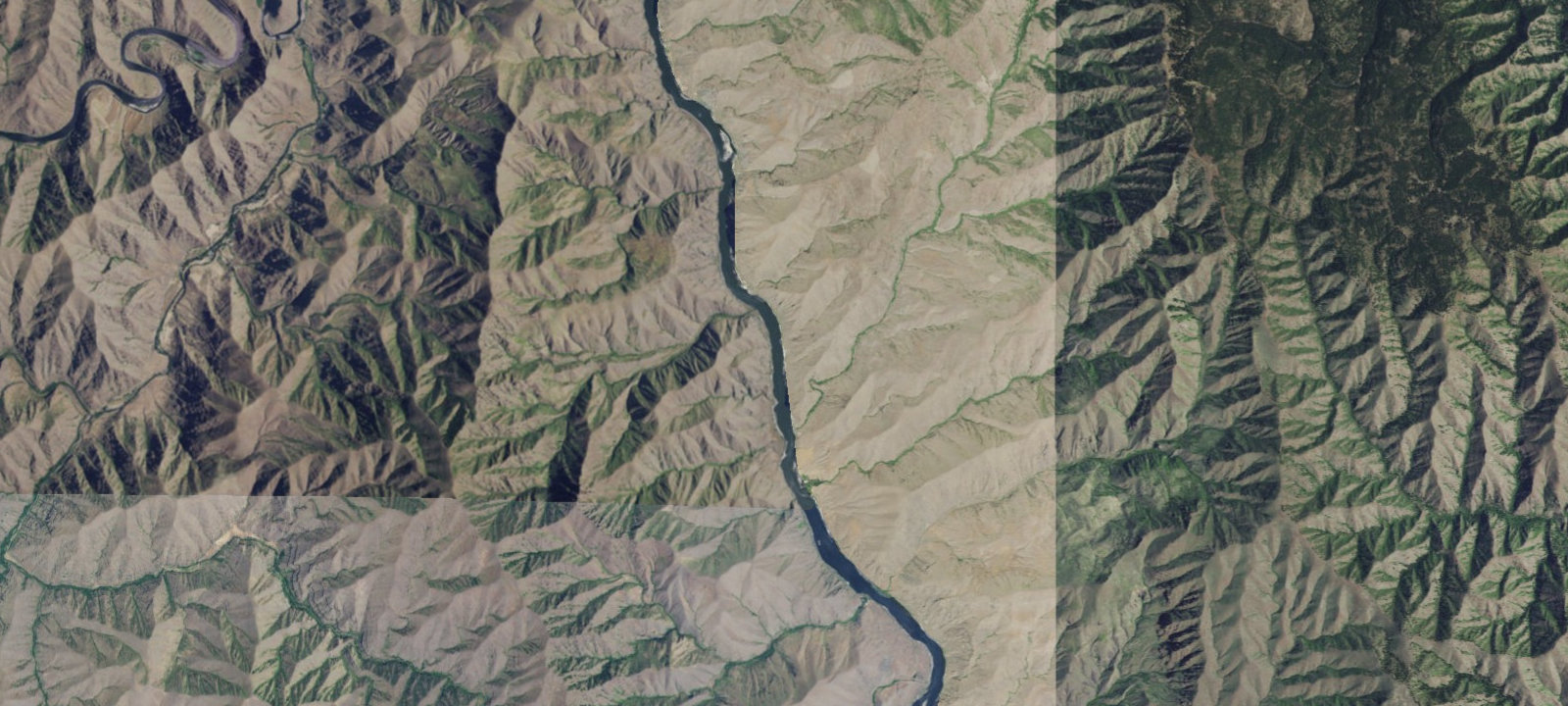 Map of Below Corral Creek Campsite