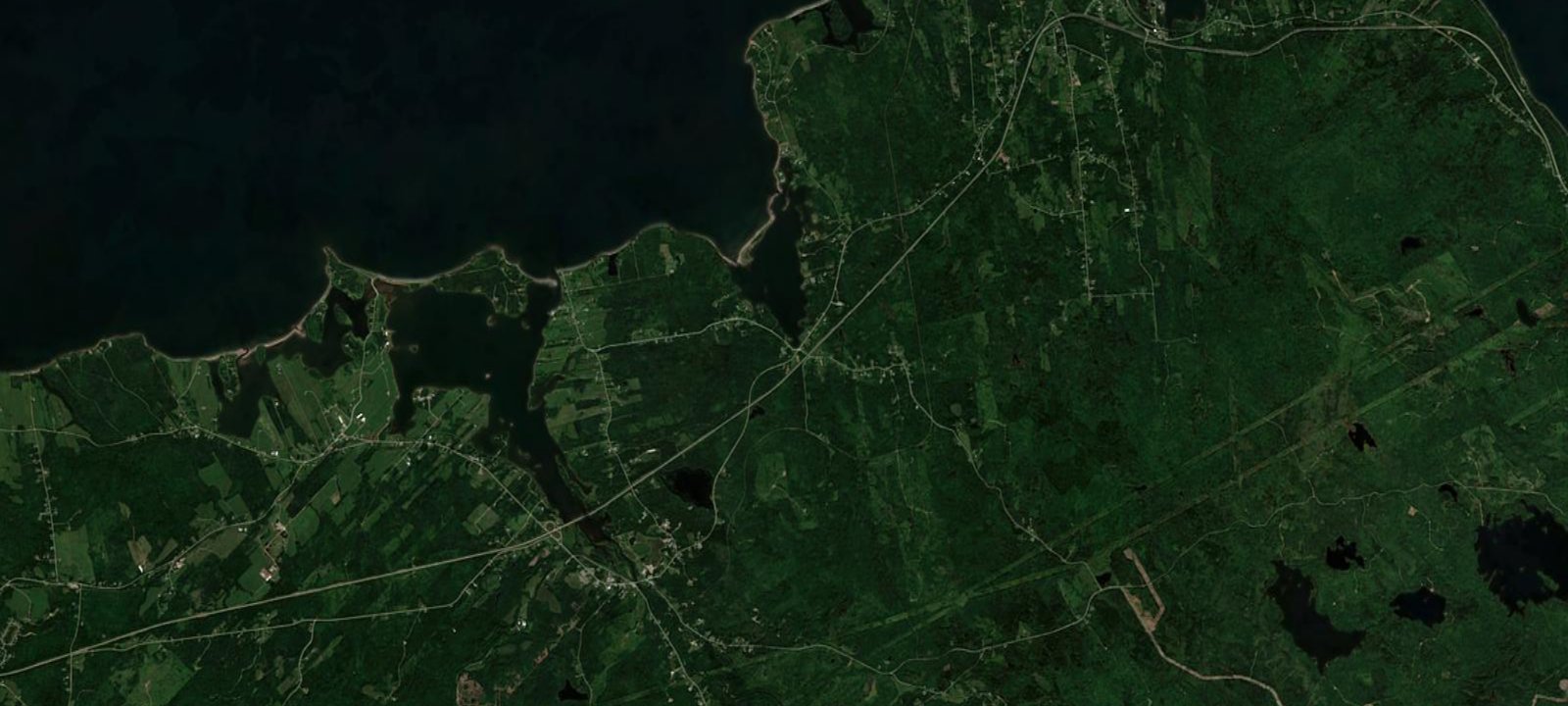 Map of Linwood Harbour Campground