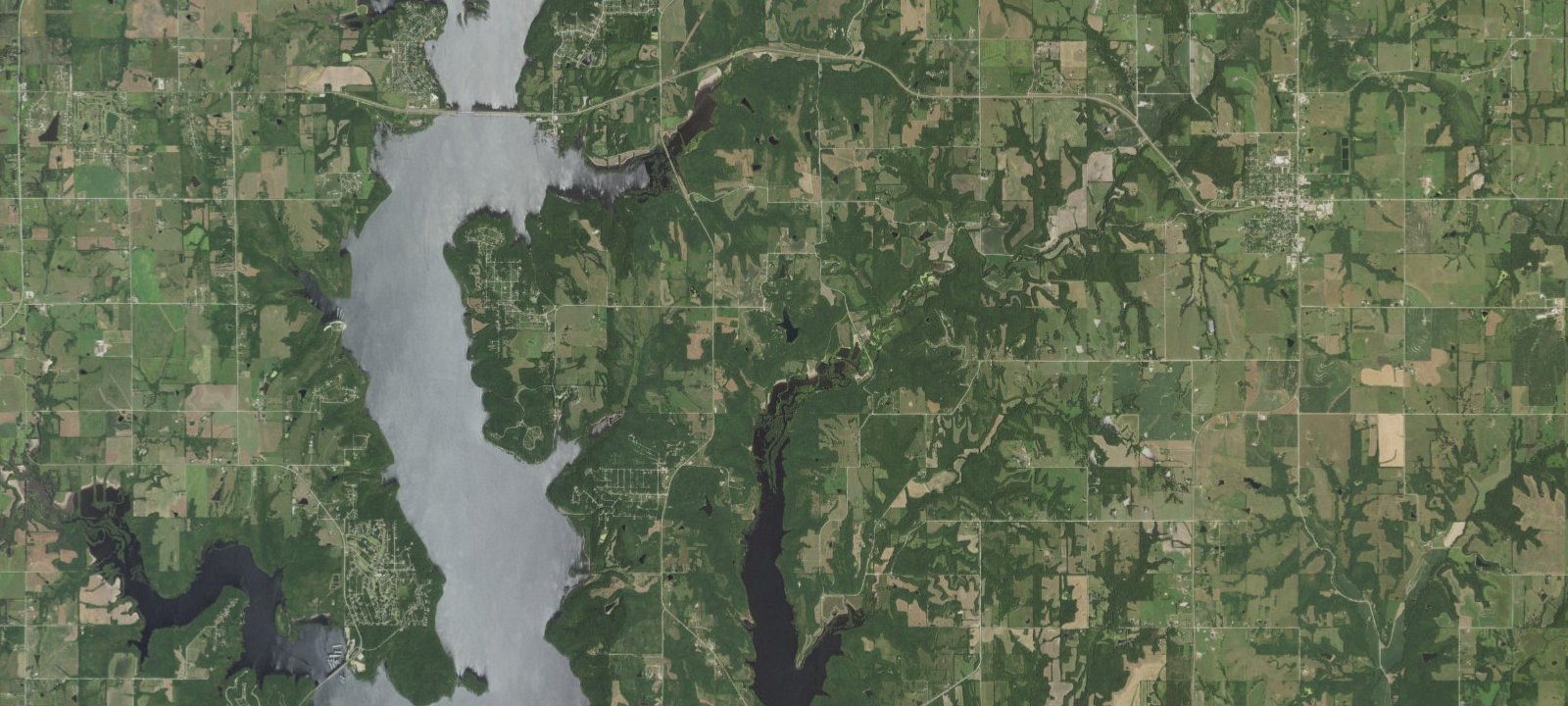 Map of Crockett